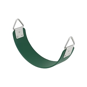 reznor heavy duty flexible eva swing seat with metal triangle ring for kids amp adults - green  300kg weight limit 2d x 15w x 68h cm