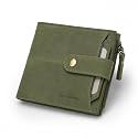 RFID Blocking Leather Wallet Men Coin Pocket