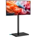 Rfiver Swivel Floor TV Stand for 32-70 Inch Flat Screen TVs