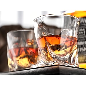 rfs italian premium aqua crystal clear whiskey scotch glass transparent glass for cafe kitchen restaurant perfect serving for juice whisky scotch cocktails 5638 2 pcs