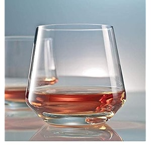 rfs italian premium aqua crystal clear whiskey scotch glass transparent glass for cafe kitchen restaurant perfect serving for juice whisky scotch cocktails 9963 4 pcs