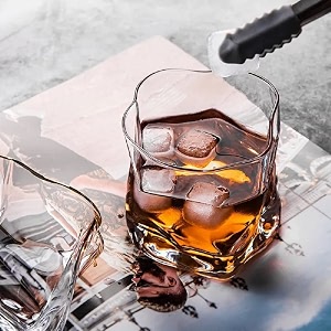 rfs italian premium aqua crystal clear whiskey scotch glass transparent glass for cafe kitchen restaurant perfect serving for juice whisky scotch cocktails 7435 12 pcs