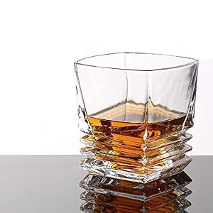 rfs italian premium aqua crystal clear whiskey scotch glass transparent glass for cafe kitchen restaurant perfect serving for juice whisky scotch cocktails 9557 4 pcs