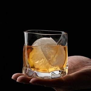 rfs italian premium aqua crystal clear whiskey scotch glass transparent glass for cafe kitchen restaurant perfect serving for juice whisky scotch cocktails 7435 6 pcs
