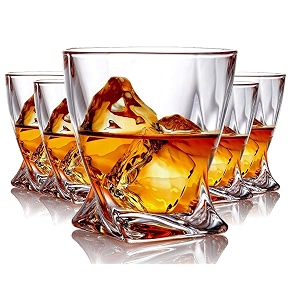 rfs italian premium aqua crystal clear whiskey scotch glass transparent glass for cafe kitchen restaurant perfect serving for juice whisky scotch cocktails5638 6 pcs