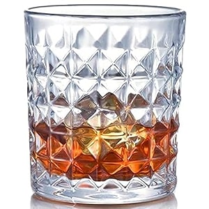 rfs italian premium aqua crystal clear whiskey scotch glass transparent glass for cafe kitchen restaurant perfect serving for juice whisky scotch cocktails 8645 6 pcs