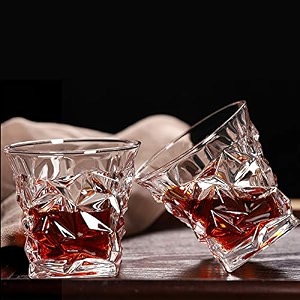 rfs italian premium aqua crystal clear whiskey scotch glass transparent glass for cafe kitchen restaurant perfect serving for juice whisky scotch cocktails 8227 6 pcs