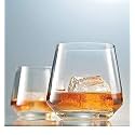 RFS Italian Premium Aqua Crystal Clear Whiskey Scotch Glass Transparent Glass for Cafe, Kitchen, Restaurant Perfect Serving for Juice, Whisky, Scotch, Cocktails (9963, 10 pcs)