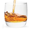 RFS Italian Premium Aqua Crystal Clear Whiskey Scotch Glass Transparent Glass for Cafe, Kitchen, Restaurant Perfect Serving for Juice, Whisky, Scotch, Cocktails (3276, 12 pcs)