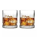 RFS Italian Premium Aqua Crystal Clear Whiskey Scotch Glass Transparent Glass for Cafe, Kitchen, Restaurant Perfect Serving for Juice, Whisky, Scotch, Cocktails (6829, 6 pcs)