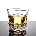 RFS Italian Premium Aqua Crystal Clear Whiskey Scotch Glass Transparent Glass for Cafe, Kitchen, Restaurant Perfect Serving for Juice, Whisky, Scotch, Cocktails (9557, 8 pcs)