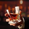 RFS Italian Premium Aqua Crystal Clear Whiskey Scotch Glass Transparent Glass for Cafe, Kitchen, Restaurant Perfect Serving for Juice, Whisky, Scotch, Cocktails (5638, 12 pcs)