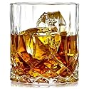 RFS Italian Premium Aqua Crystal Clear Whiskey Scotch Glass Transparent Glass for Cafe, Kitchen, Restaurant Perfect Serving for Juice, Whisky, Scotch, Cocktails (9728, 10 pcs)