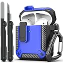 RFUNGUANGO for AirPods 2 Case Carbon Fiber