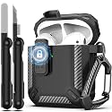 RFUNGUANGO for AirPods 2 Case Carbon Fiber