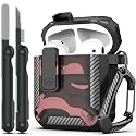 RFUNGUANGO for AirPods 2 Case Carbon Fiber