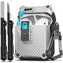 RFUNGUANGO AirPods 2 Case with Lock Magnetic