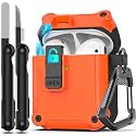 RFUNGUANGO AirPods 2 Case with Lock Magnetic