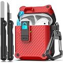 RFUNGUANGO AirPods 2 Case with Lock Magnetic