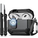 RFUNGUANGO for AirPods 3rd Generation Case Carbon