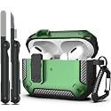 RFUNGUANGO for AirPods Pro 2 Case Carbon