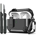 RFUNGUANGO for AirPods Pro 2 Case Carbon