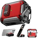 RFUNGUANGO for AirPods Pro 2 Case Red