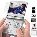 RG SP Flip Retro Handheld Game Console RGSP 3.4'' IPS Portable Game Console Linux 16GB RG SP Supports 5G WiFi Bluetooth HDMI 30+ Simulators 3300mAh Multiplayer NO Preloaded Games