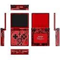 RG35XXSP Handheld Game Console RG35XX SP Clamshell Retro Game Console with 64G TF Card Preloaded Games 5532 Portable Gaming Console with 3.5 inch Screen 3300mAh Battery 5G WiFi Bluetooth HD Red