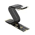 RGEEK M.2 NVME Pcie to OCuLink SFF-8612 Adapter with ReDriver, PCIe 5.0 x4