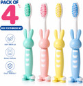 RGV Bunny Kids Toothbrush Set PACK OF