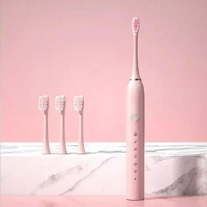 rgv super quality 6 mode usb rechargeable electric toothbrush with ipx7 waterproof ultra soft toothbrush