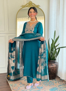 RHET FASHION Women Kurta Pant Attached Dupatta