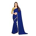 Rhey Women's Chiffon Saree With Blouse Piece