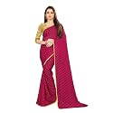 Rhey Women's Chiffon Saree With Blouse Piece