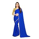 Rhey Women's Chiffon Saree With Blouse Piece