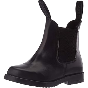 rhinegold childrens classic leather jodhpur boots