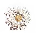 Rhinestone Sunflower Brooch Pin,Enamel Crystal Yellow Flower Coat Pins,Cute Plant Sun Flower Suit Brooch Pin for Women Girls