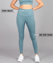 Rhino Rage Solid Women Light Blue Tights