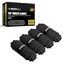 Rhino USA 5/8" x 16' Dock Lines - Docking Rope for Boats, Jet Skis & Kayaks