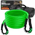 Rhino USA Kinetic Recovery Rope, 1in x 30ft - Heavy Duty Snatch Strap