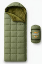 RHINOKraft -10 Degree|Soft Fur Lining |Air Travel Pillow|Soft and Warm Adventure Sleeping Bag