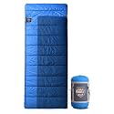 Camping Sleeping Bag - 3 Season Warm &amp; Cool Weather - Summer, Spring, Winter, Lightweight, for Adults &amp; Kids - Camping Gear Equipment, Traveling and Outdoors