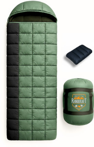 rhinokraft rectangular shape  warm anti fleece liner  ideal for adult upto 58 ft sleeping bag