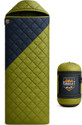 RHINOKraft Sentinel Fur-Lined Warmth for 5–20°C Fits Up to 5′10″ Quilted Rectangular Sleeping Bag