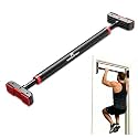RHINOSPORT Door Pull Up Bar Doorway Chin Up Bar from 72-95 cm (28.3in-37.4in) Workout Equipment No Screws
