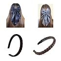 Synthetic Hair Braided Hair Band 2 Plaited Headband For Women & Girls Fashion Hair Accessory
