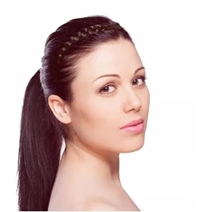 synthetic hair braided hair band 2 plaited headband for women amp girls fashion hair accessory