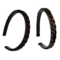 Synthetic Hair Braided Hair Band 2 Plaited Headband For Women &amp; Girls Fashion Hair Accessory