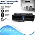 Rhtdm Jet Air Car A/C Air Circulating Roof Fan Unit Black For Omni Car Interior Fan